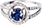 サファイヤリング