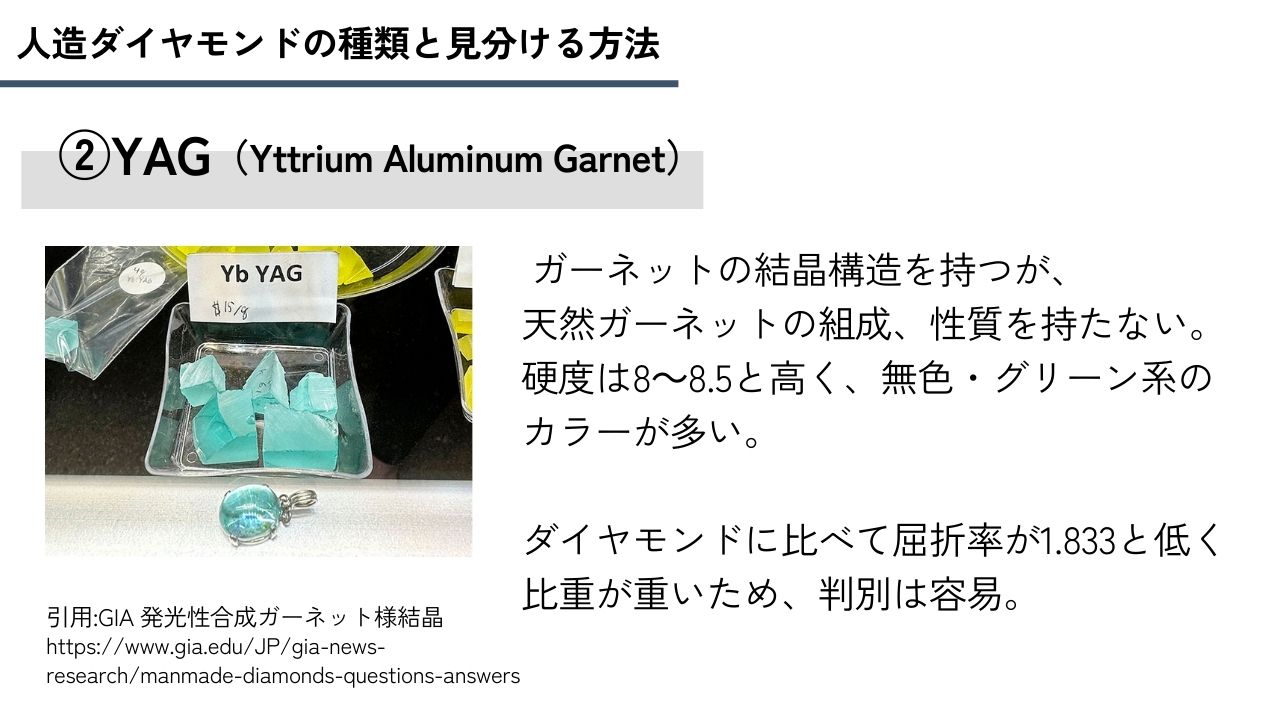 YAG（Yttrium Aluminum Garnet）
